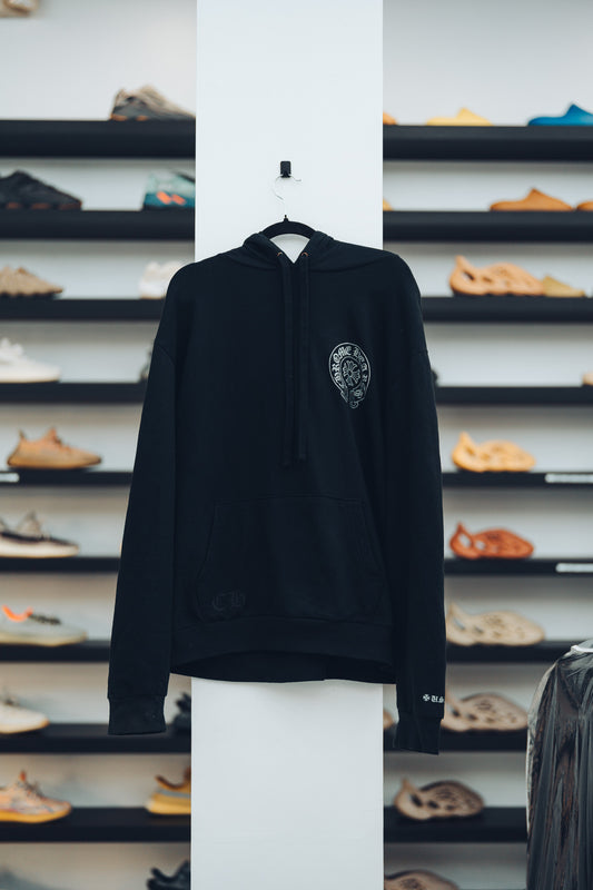 CHROMEHEARTS SILVER GLITTER HOODIE