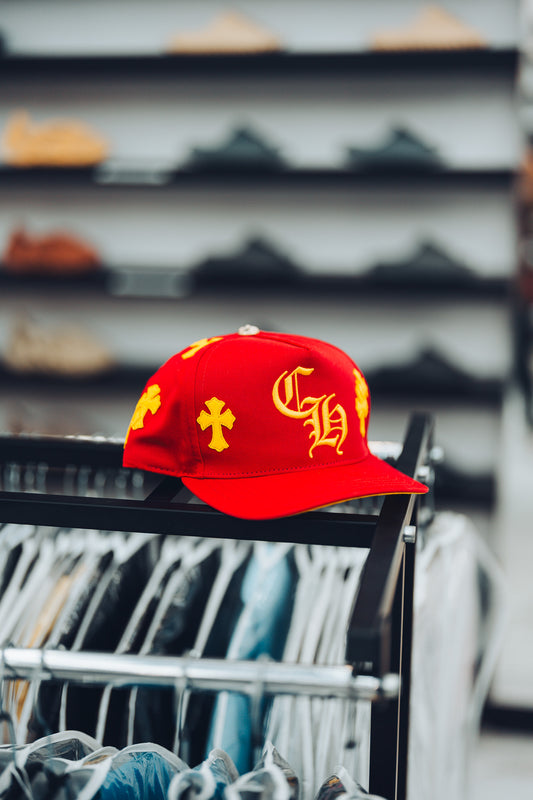 CHROMEHEARTS CROSS PATCH HAT