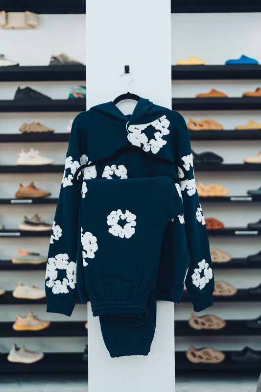 DENIM TEARS - THE COTTON WREATH NAVY