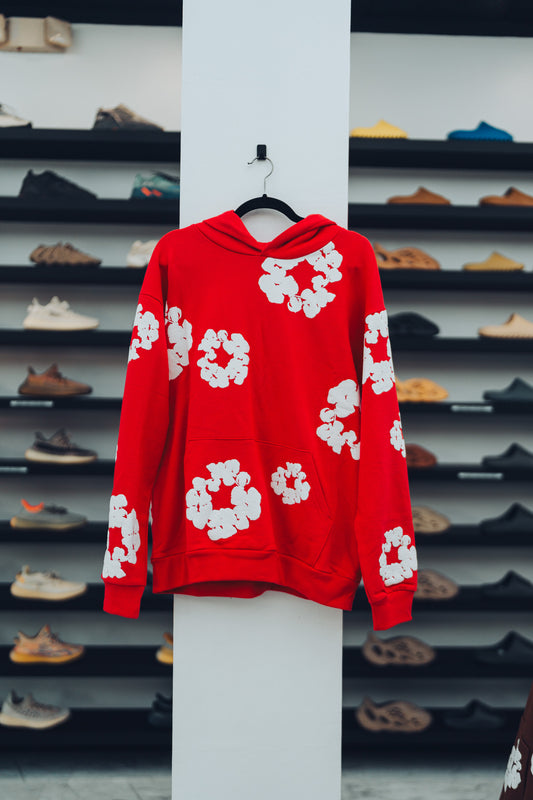 DENIM TEARS - THE COTTON WREATH RED