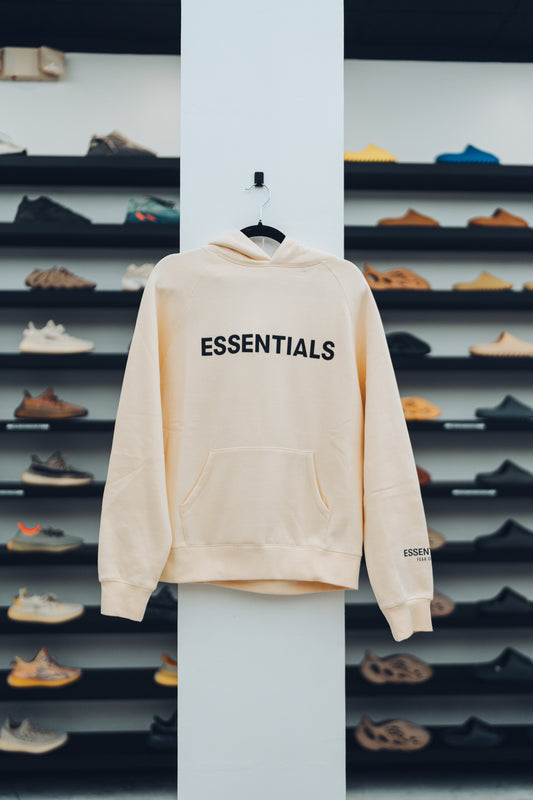 ESSENTIALS - CREAM HOODIE
