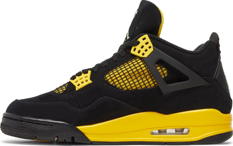 Air Jordan 4 Retro Yellow Thunder'