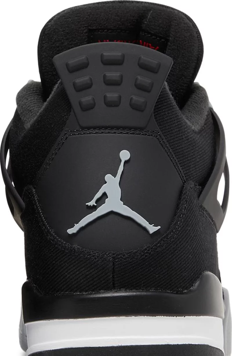 Air Jordan 4 Retro 'Black Canvas'