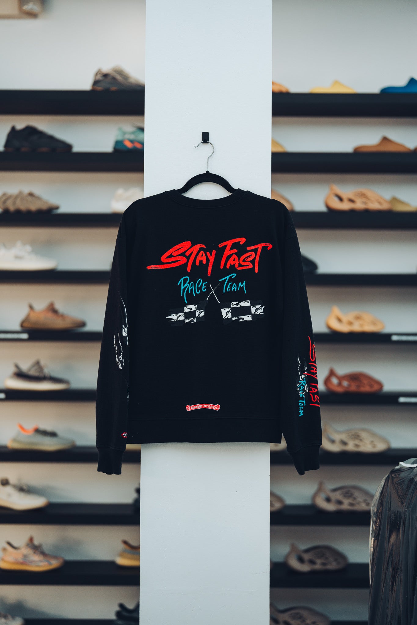 CHROMEHEARTS MATTY BOY STAY FAST CREWNECK