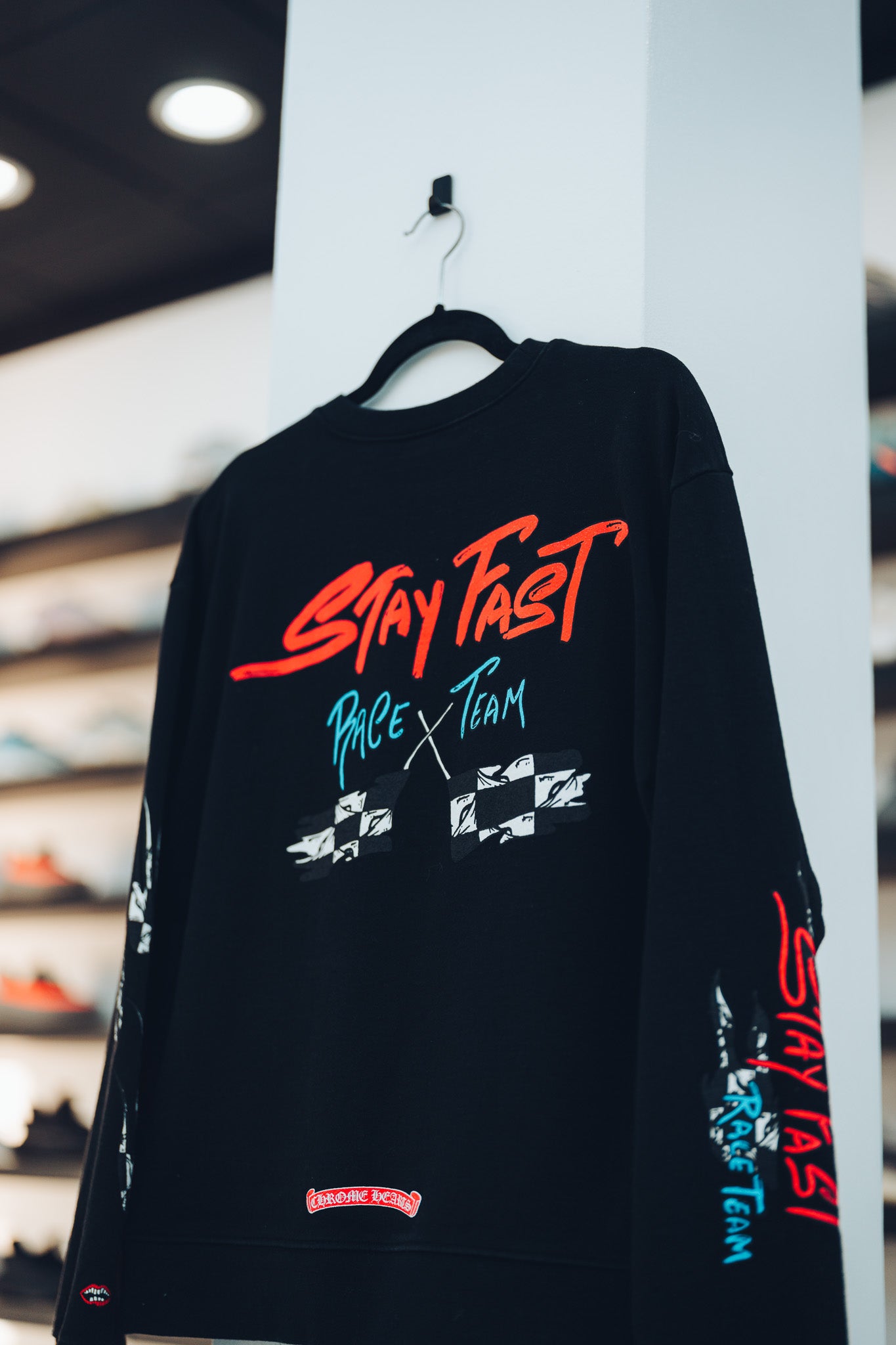 CHROMEHEARTS MATTY BOY STAY FAST CREWNECK