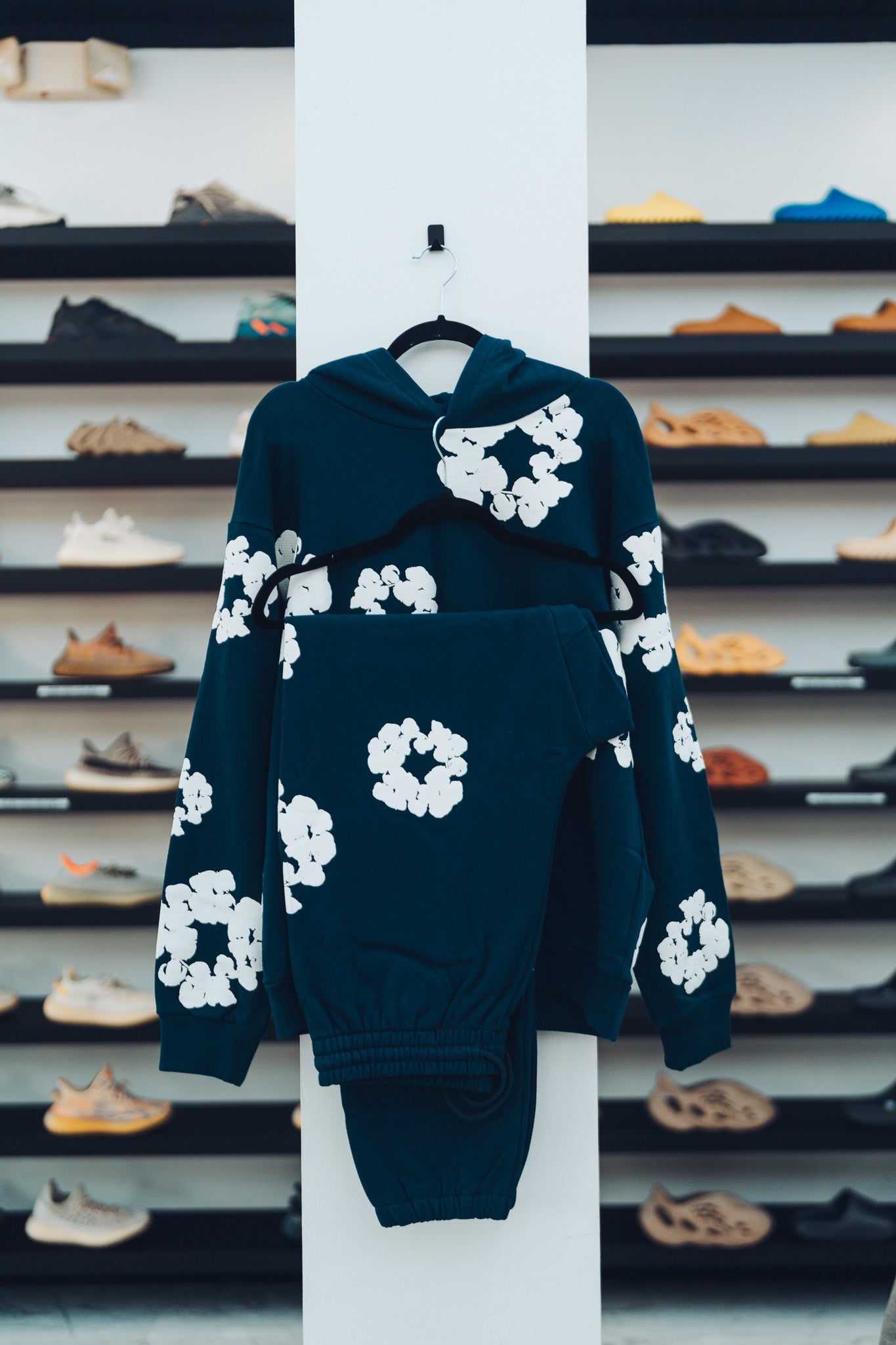 DENIM TEARS - THE COTTON WREATH NAVY