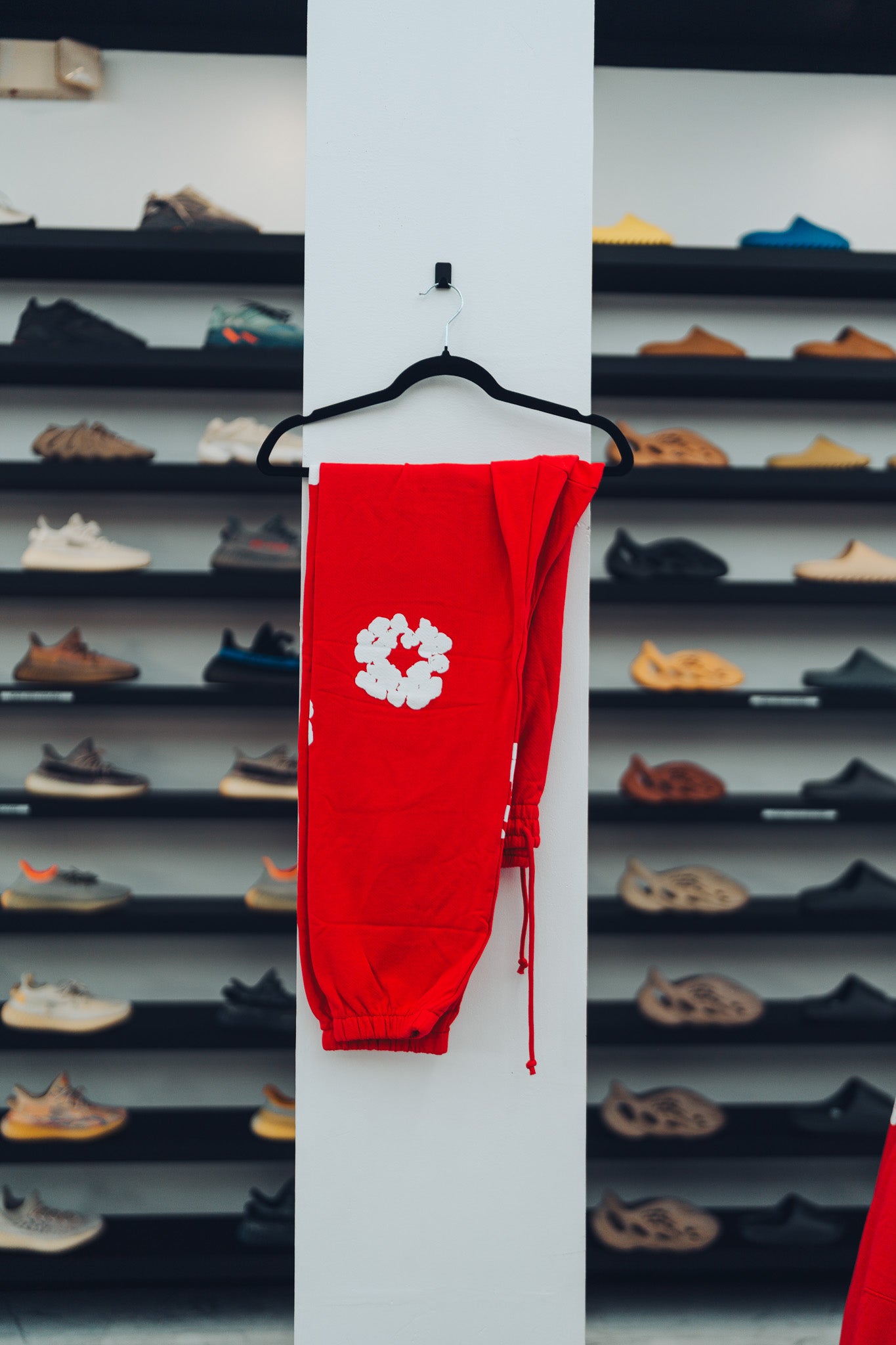 DENIM TEARS - THE COTTON WREATH RED