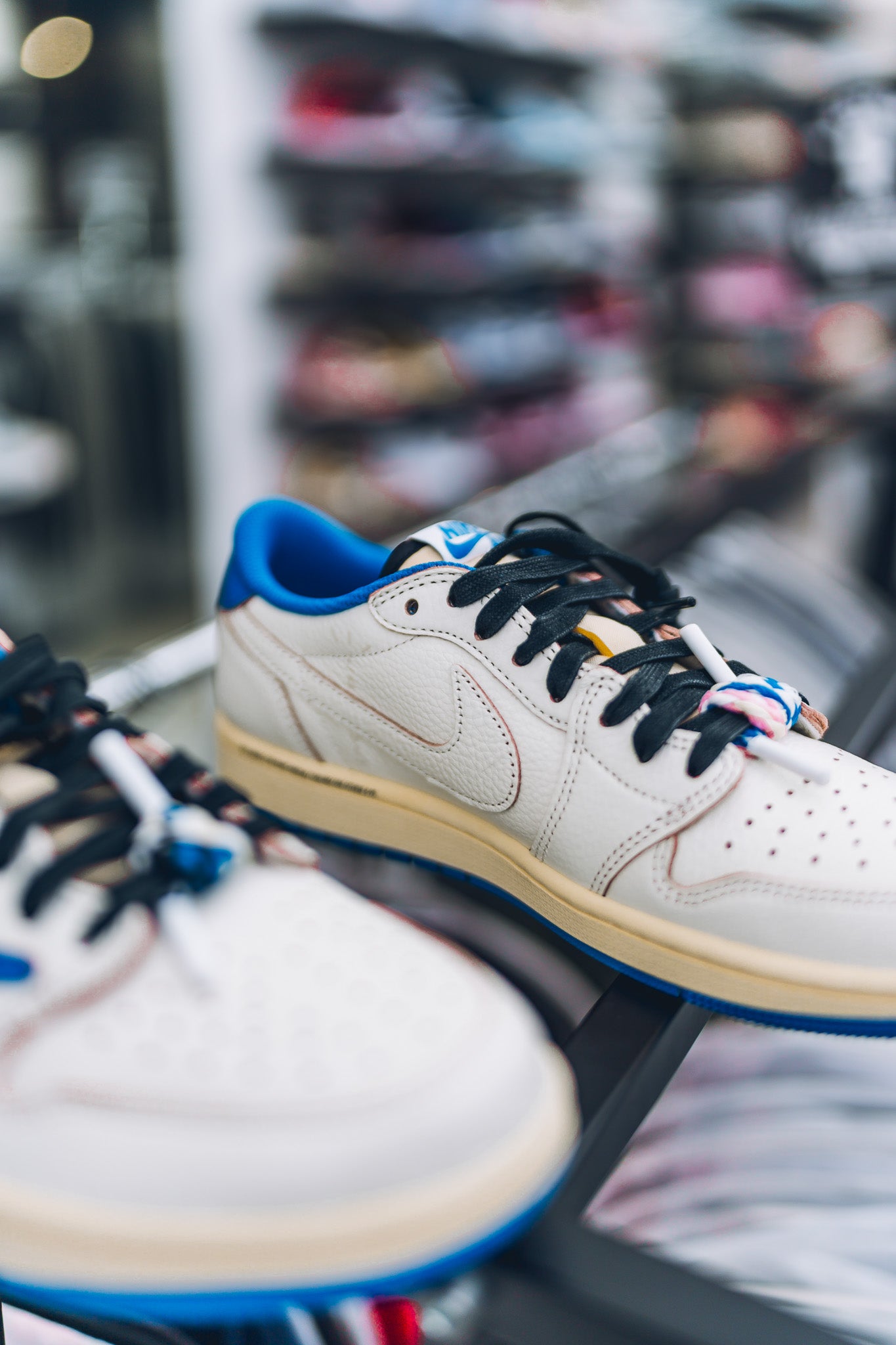 Jordan 1 Fragment x Travis Scott Sail Military Blue