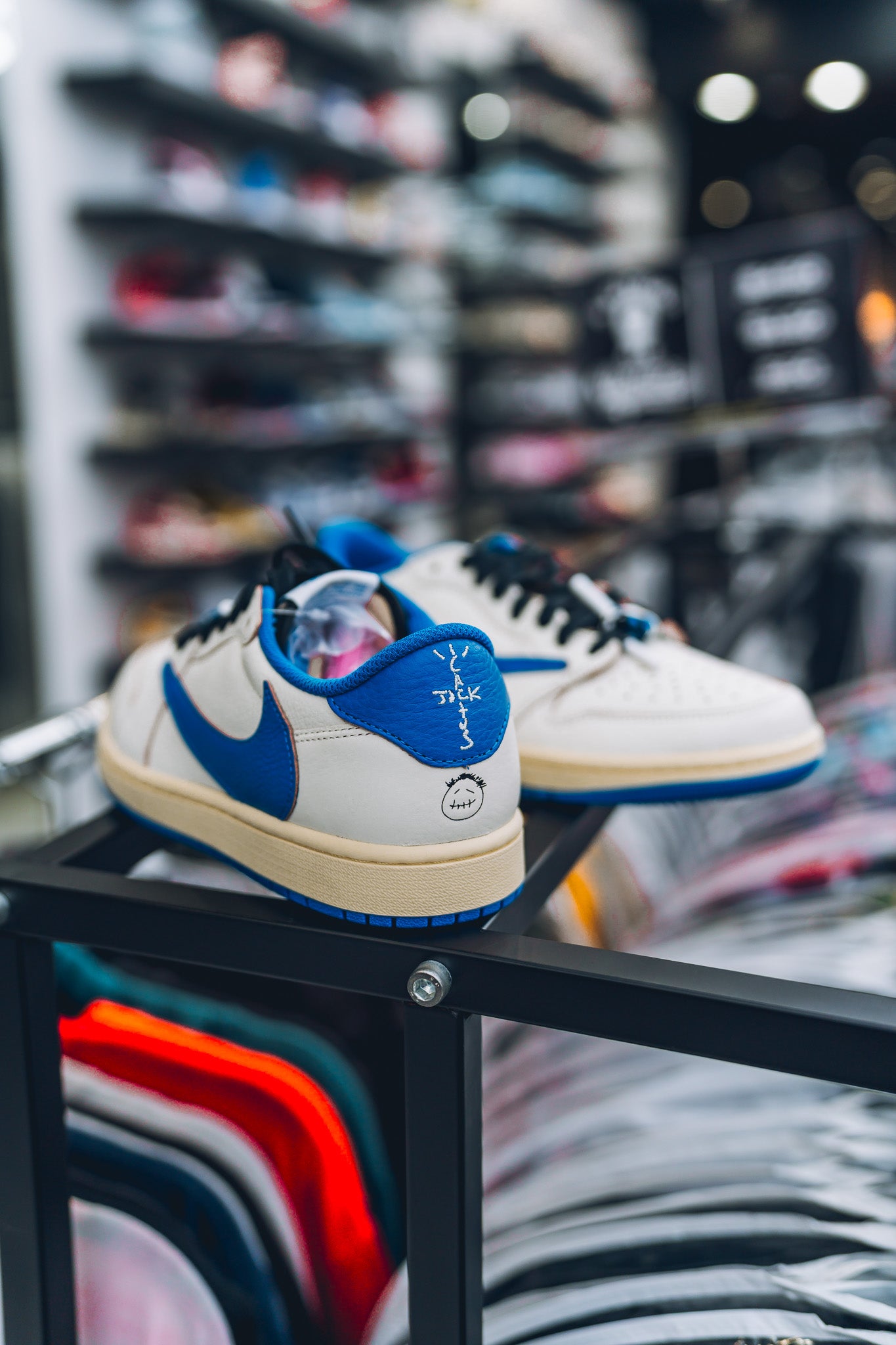 Jordan 1 Fragment x Travis Scott Sail Military Blue