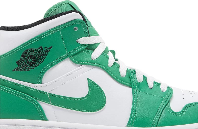 Air Jordan 1 Mid 'Lucky Green' 