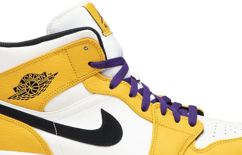 Air Jordan 1 Mid 'Lakers Gold' 