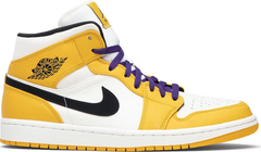 Air Jordan 1 Mid 'Lakers Gold' 