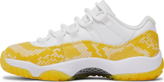 Wmns Air Jordan 11 Low 'Yellow Snakeskin'