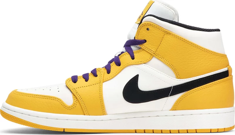 Air Jordan 1 Mid 'Lakers Gold' 