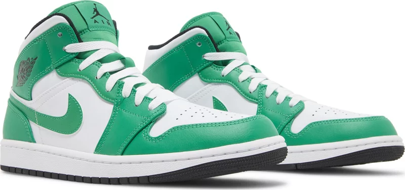 Air Jordan 1 Mid 'Lucky Green' 