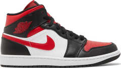 Air Jordan 1 Mid 'Bred Toe'