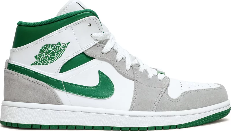 Air Jordan 1 Mid 'Grey Green' 