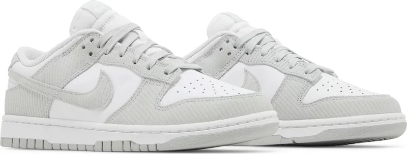 Wmns Dunk Low 'Light Silver Corduroy'