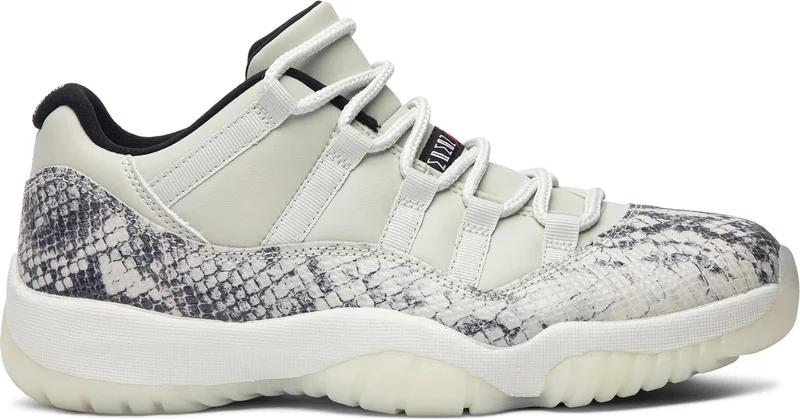 Air Jordan 11 Retro Low 'Light Bone Snakeskin'