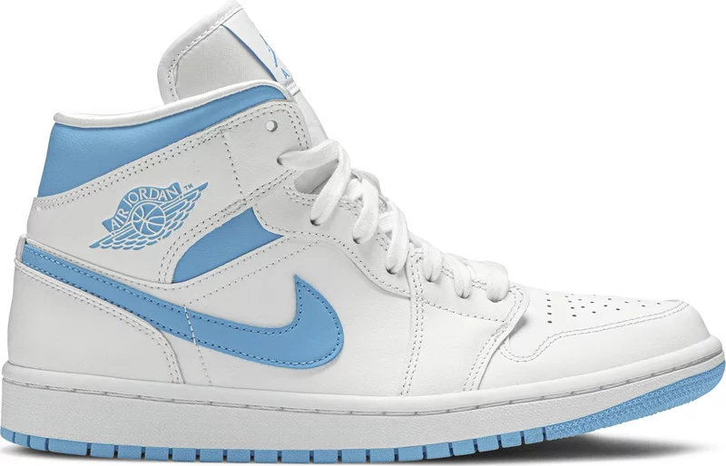 Wmns Air Jordan 1 Mid 'UNC'