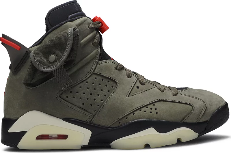 Travis Scott x Air Jordan 6 Retro 'Olive'