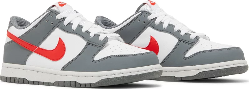 Dunk Low Next Nature GS 'Smoke Grey Light Crimson'