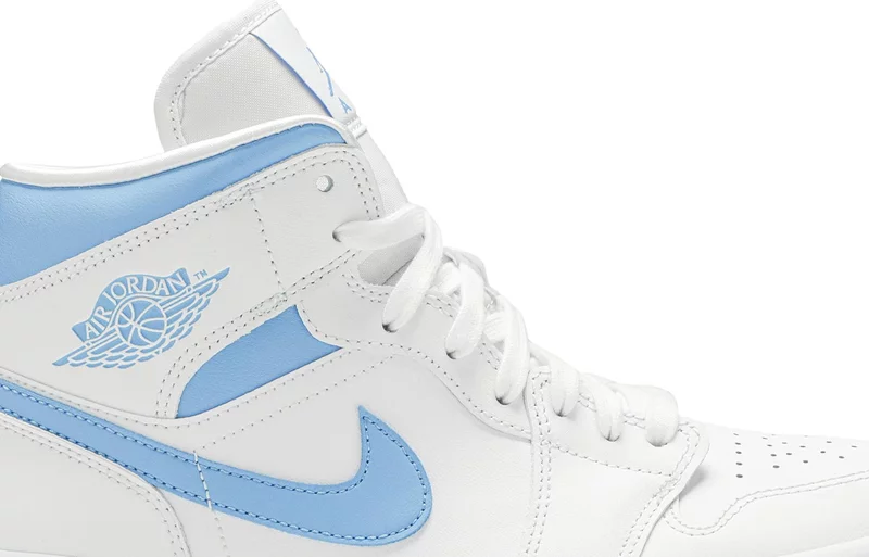 Wmns Air Jordan 1 Mid 'UNC'