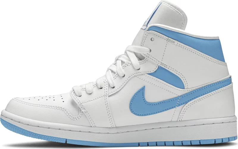 Wmns Air Jordan 1 Mid 'UNC'