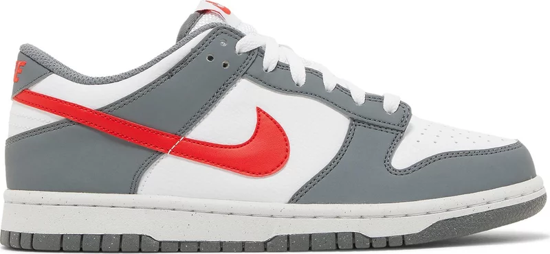 Dunk Low Next Nature GS 'Smoke Grey Light Crimson'