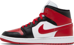 Women's Nike Air Jordan 1 Mid 'Alternate Bred Toe' 