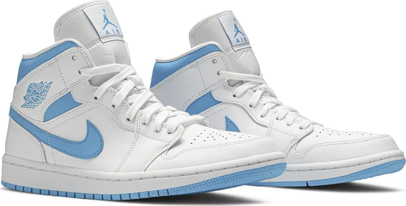 Wmns Air Jordan 1 Mid 'UNC'