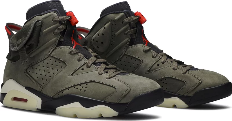 Travis Scott x Air Jordan 6 Retro 'Olive'