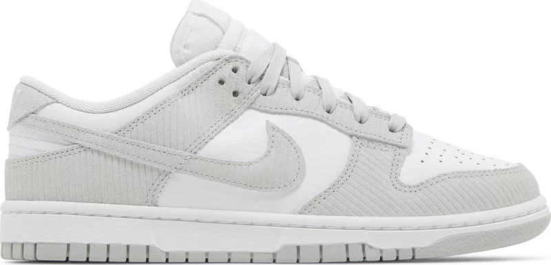 Wmns Dunk Low 'Light Silver Corduroy'