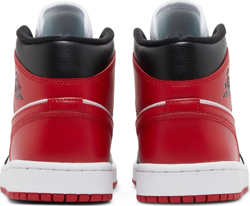 Women's Nike Air Jordan 1 Mid 'Alternate Bred Toe' 