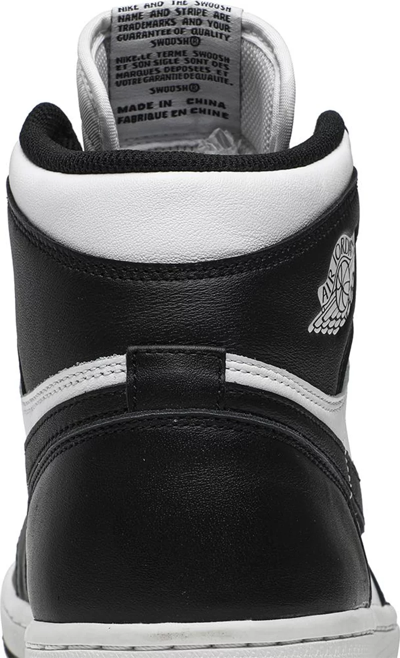 Air Jordan 1 Retro High OG 'Black White' 2014