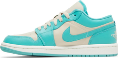 (WMNS) Air Jordan 1 Low 'Tropical Teal Sandy Beige'