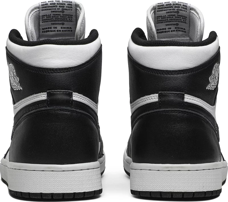 Air Jordan 1 Retro High OG 'Black White' 2014