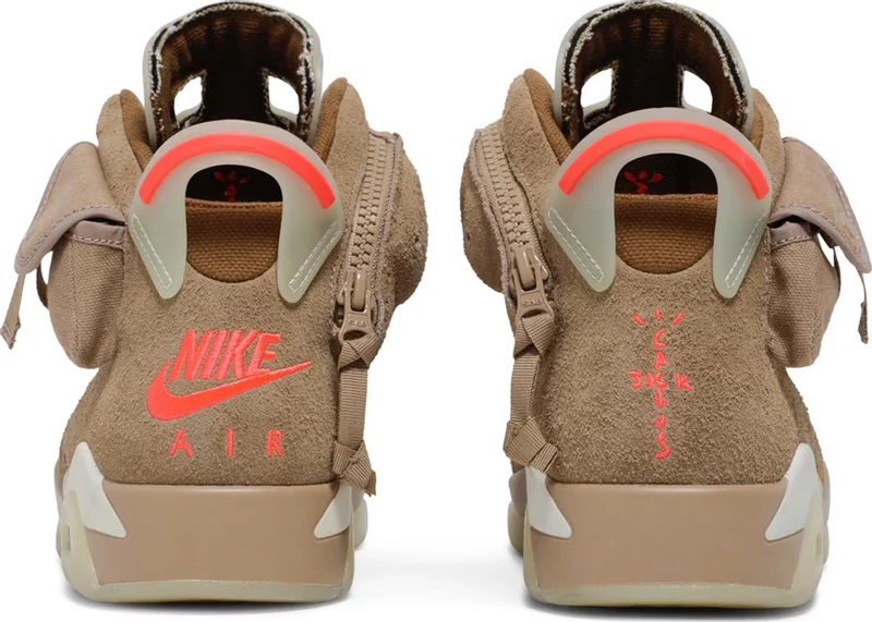 Travis Scott x Air Jordan 6 Retro 'British Khaki'