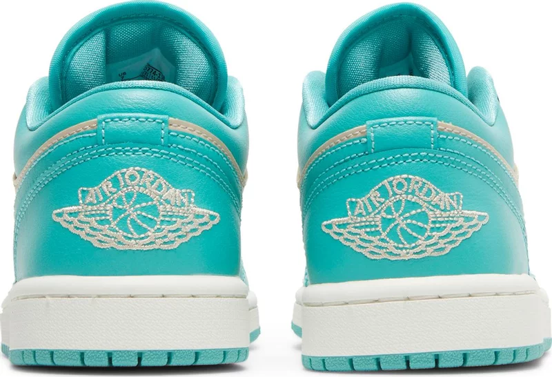 (WMNS) Air Jordan 1 Low 'Tropical Teal Sandy Beige'