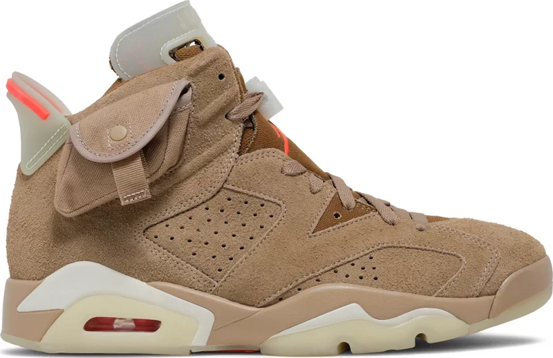 Travis Scott x Air Jordan 6 Retro 'British Khaki'