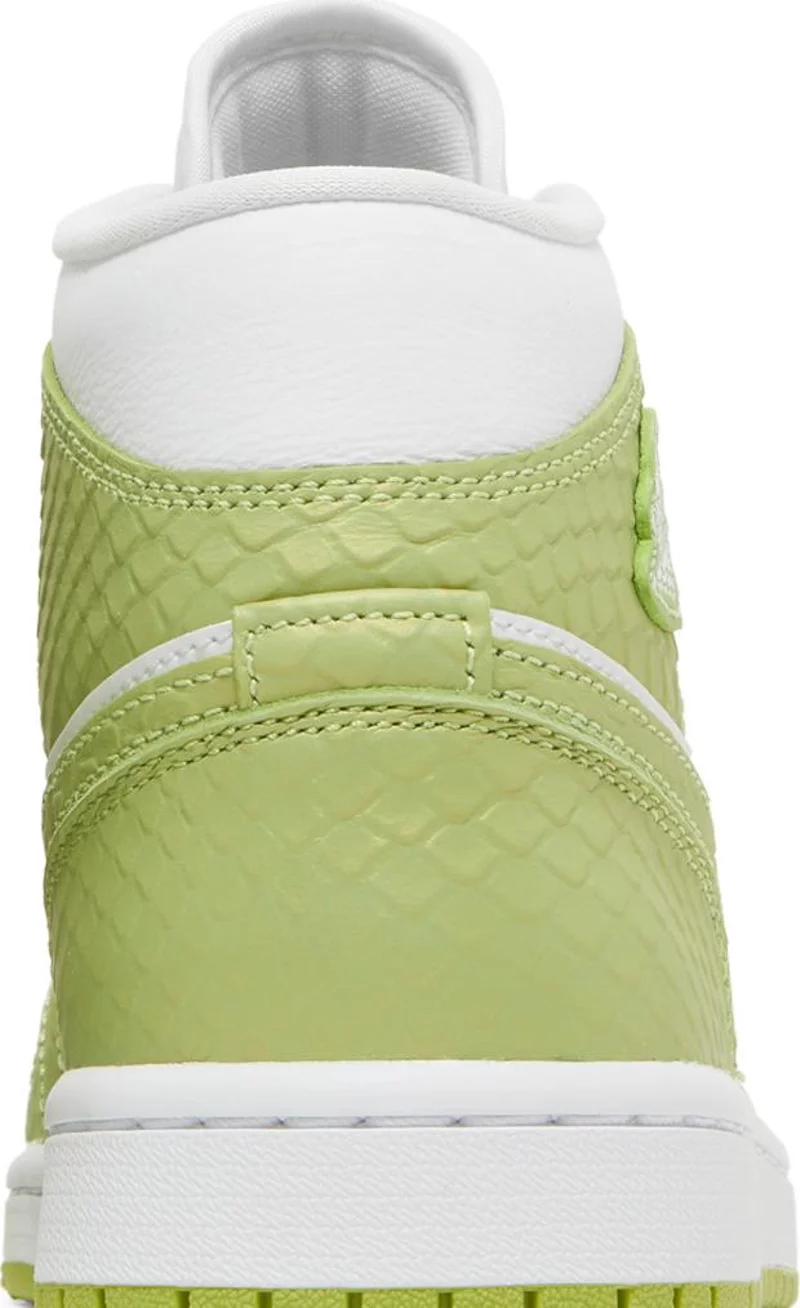 (WMNS) Air Jordan 1 Mid 'Green Python'