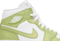 (WMNS) Air Jordan 1 Mid 'Green Python'