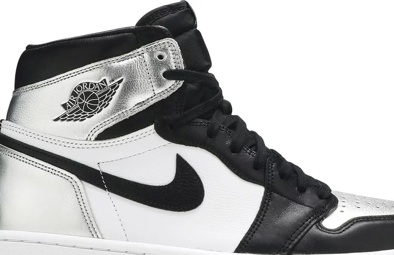 Nike Air Jordan 1 High 'Silver Toe'