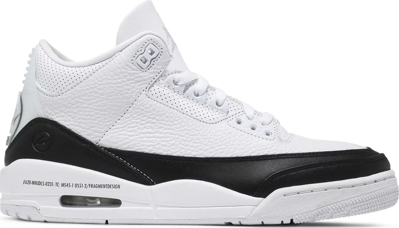 Fragment Design x Air Jordan 3 Retro SP 'White' 