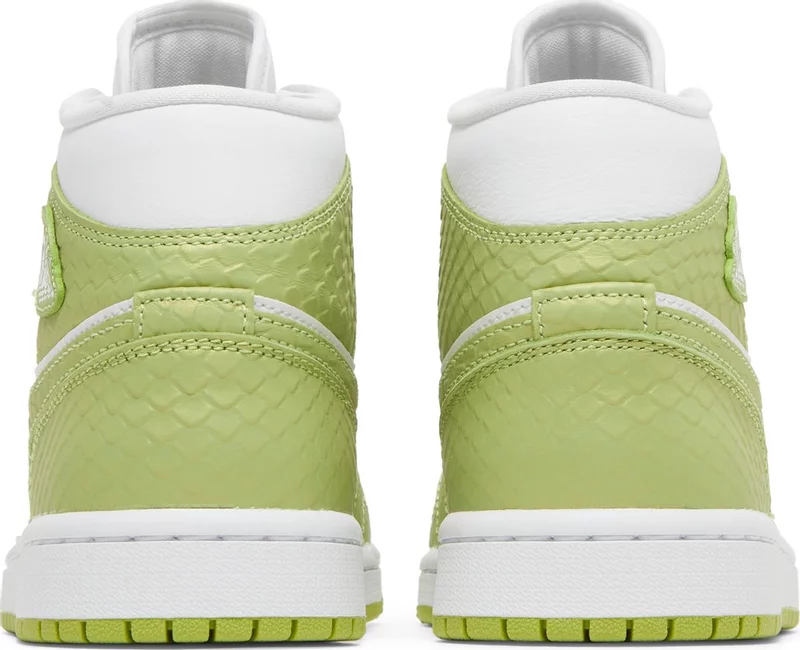 (WMNS) Air Jordan 1 Mid 'Green Python'