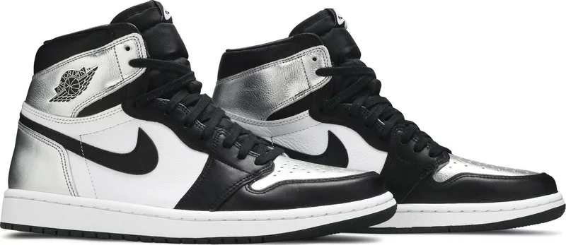 Nike Air Jordan 1 High 'Silver Toe'