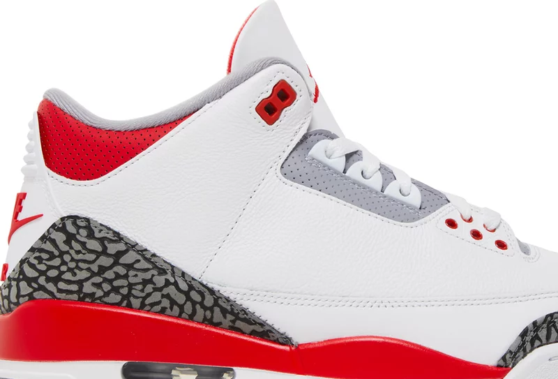 Air Jordan 3 Retro 'Fire Red' 2022 