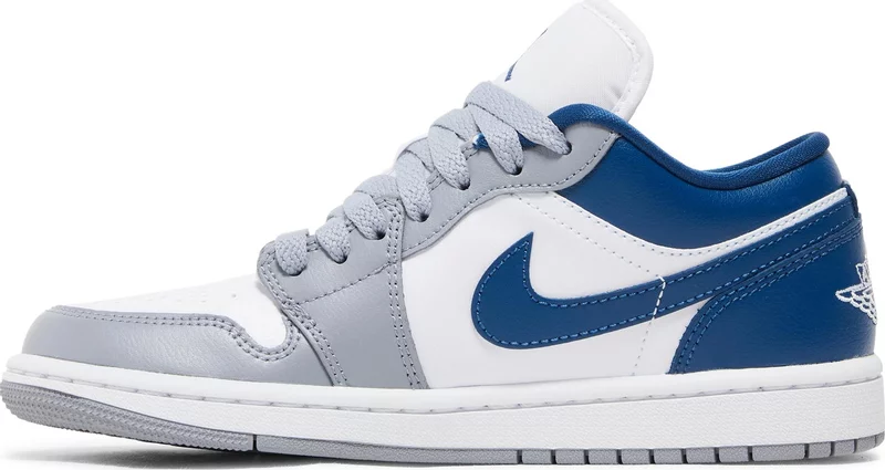 (WMNS) Nike Air Jordan 1 Low 'Stealth French Blue'