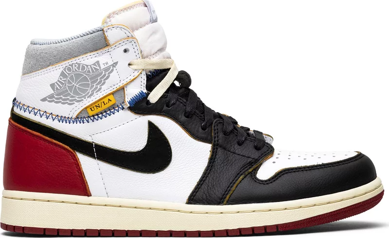 Nike X Union LA Air Jordan 1 High Retro 'Black Toe' 