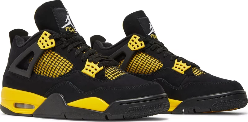 Air Jordan 4 Retro Yellow Thunder' 